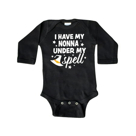 Inktastic I Have My Nonna Under My Spell with Cute Witch Hat Gift Baby Boy or Baby Girl Long Sleeve Bodysuit
Inktastic I Have My Nonna Under My Spell with Cute Witch Hat Gift Baby Boy or Baby Girl Long Sleeve Bodysuit