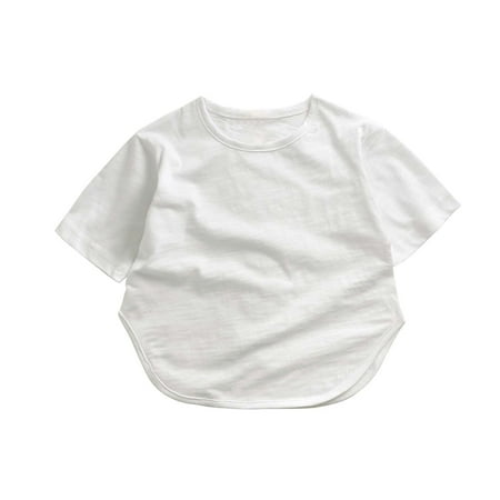 YWDJ 6 Months-8 Years Boys Girls T Shirts Toddler Summer Short Sleeve Solid Candy Loose T-Shirt White 5-6 Years
YWDJ 6 Months-8 Years Boys Girls T Shirts Toddler Summer Short Sleeve Solid Candy Loose T-Shirt White 5-6 Years