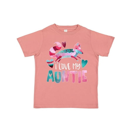 Inktastic I Love My Auntie Pink and Blue Fox with Hearts Gift Toddler Boy or Toddler Girl T-Shirt
Inktastic I Love My Auntie Pink and Blue Fox with Hearts Gift Toddler Boy or Toddler Girl T-Shirt