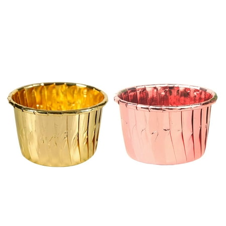 100pcs Curled Cake Paper Cups Heat-resistant Muffin Cup Baking Cupcake Wrappers (Pink and Golden 50 of each)
100pcs Curled Cake Paper Cups Heat-resistant Muffin Cup Baking Cupcake Wrappers (Pink and Golden 50 of each)
