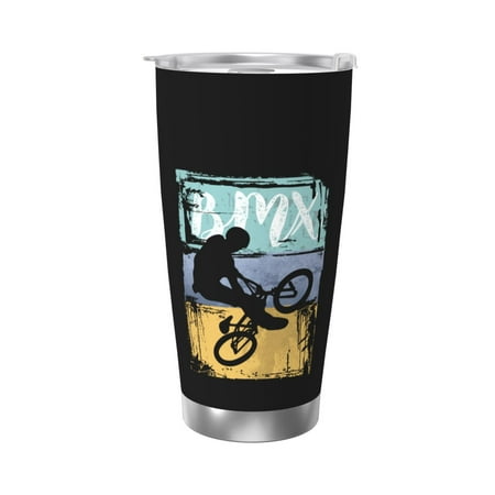 Vintage Retro Bmx Bike 20 Oz Water Bottle Insulated Tumblers Stainless Steel Cups Double Wall Tumbler with Lid
Vintage Retro Bmx Bike 20 Oz Water Bottle Insulated Tumblers Stainless Steel Cups Double Wall Tumbler with Lid