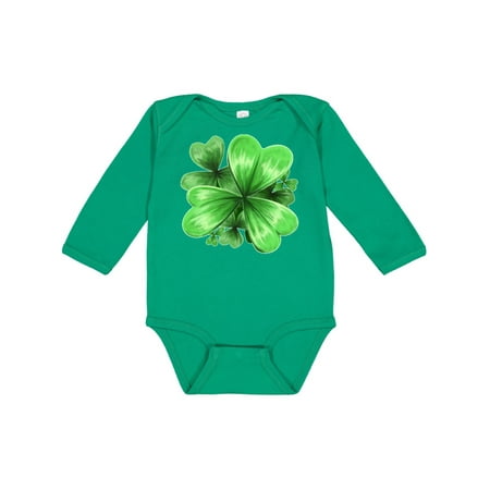 Inktastic Painted Clover Patch- shamrocks for St. Patricks Day Gift Baby Boy or Baby Girl Long Sleeve Bodysuit
Inktastic Painted Clover Patch- shamrocks for St. Patricks Day Gift Baby Boy or Baby Girl Long Sleeve Bodysuit