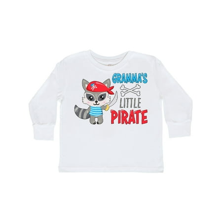 Inktastic Gramma s Little Pirate Cute Raccoon with Sword Gift Toddler Boy or Toddler Girl Long Sleeve T-Shirt 
Inktastic Gramma s Little Pirate Cute Raccoon with Sword Gift Toddler Boy or Toddler Girl Long Sleeve T-Shirt