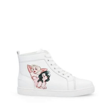 Christian Louboutin Ladies White Loupin Up Donna Flat Leather Sneakers Brand Size 37.5 ( US Size 7.5 )
Christian Louboutin Ladies White Loupin Up Donna Flat Leather Sneakers Brand Size 37.5 ( US Size 7.5 )