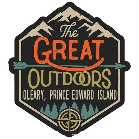Oleary Prince Edward Island The Great Outdoors Design 4-Inch Magnet