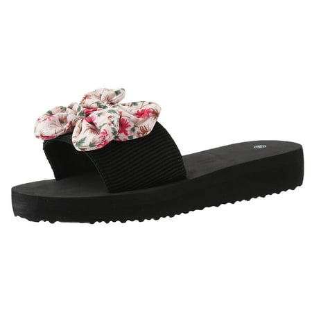 Women Slippers Summer Slippers For Ladies Bohemian Bow Flowers Decoration Sandals Open Toe Beach Slippers Casual Shoes
Women Slippers Summer Slippers For Ladies Bohemian Bow Flowers Decoration Sandals Open Toe Beach Slippers Casual Shoes