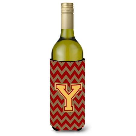 Carolines Treasures CJ1048-YLITERK Letter Y Chevron Garnet and Gold Wine Bottle Beverage Insulator Hugger Wine
Carolines Treasures CJ1048-YLITERK Letter Y Chevron Garnet and Gold Wine Bottle Beverage Insulator Hugger Wine