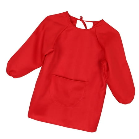 Fashion Polyester Baking Apron Painting Apron Baby Bib with Pockets - Red -5T as described
Fashion Polyester Baking Apron Painting Apron Baby Bib with Pockets - Red -5T as described