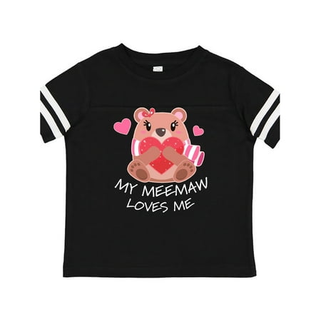 Inktastic My Meemaw Loves me- bear and hearts Gift Toddler Boy or Toddler Girl T-Shirt
Inktastic My Meemaw Loves me- bear and hearts Gift Toddler Boy or Toddler Girl T-Shirt