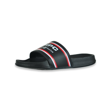 Beverly Hills Polo Club Boys Acronym Slides - black 13 youth