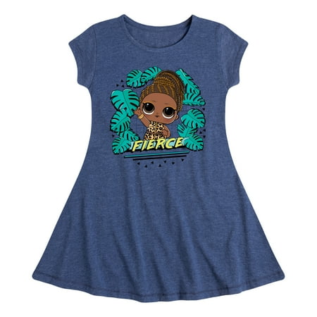 LOL Surprise! Dolls - Fierce Doll - Jungle Theme - Toddler & Youth Girls Fit & Flare Dress
LOL Surprise! Dolls - Fierce Doll - Jungle Theme - Toddler & Youth Girls Fit & Flare Dress