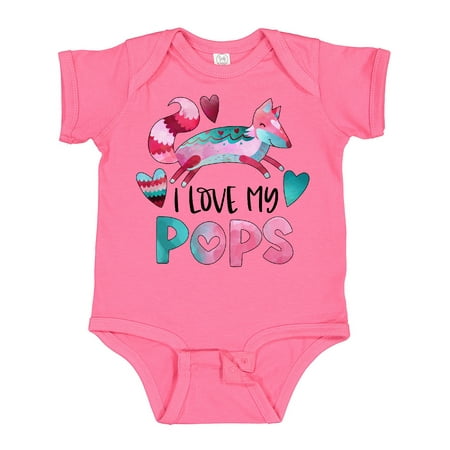 Inktastic I Love My Pops Pink and Blue Fox with Hearts Gift Baby Boy or Baby Girl Bodysuit
Inktastic I Love My Pops Pink and Blue Fox with Hearts Gift Baby Boy or Baby Girl Bodysuit