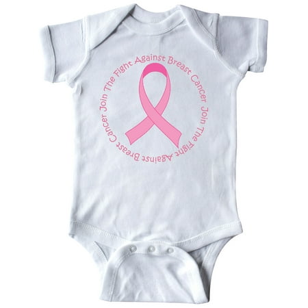 Inktastic Fight Against Breast Cancer Gift Baby Girl Bodysuit