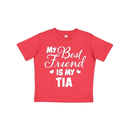 Inktastic My Best Friend is My Tia with Hearts Gift Toddler Boy or Toddler Girl T-Shirt
Inktastic My Best Friend is My Tia with Hearts Gift Toddler Boy or Toddler Girl T-Shirt