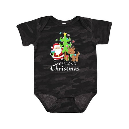 Inktastic My 2nd Christmas with Santa Reindeer and Tree Gift Baby Boy or Baby Girl Bodysuit
Inktastic My 2nd Christmas with Santa Reindeer and Tree Gift Baby Boy or Baby Girl Bodysuit