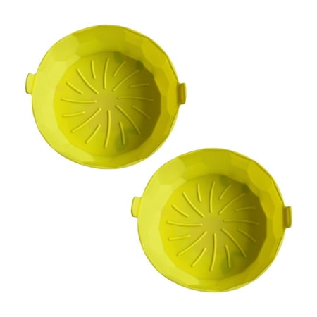 Yoslce Air Fryer Baking Pans 2 Pcs Air Fryer Silicone Pot Air Fryer Accessories Air Fryer Silicone Liners Basket Kitchen Reusable Air Fryers Oven Accessories Round Silicone Liners
Yoslce Air Fryer Baking Pans 2 Pcs Air Fryer Silicone Pot Air Fryer Accessories Air Fryer Silicone Liners Basket Kitchen Reusable Air Fryers Oven Accessories Round Silicone Liners