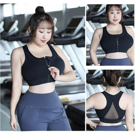 ANXINDABX Front Zipper Sports Bra Women Underwear Push Up Yoga Crop Top Bras Solid Athletic Vest Gym Fitness Shirt Sportswear
ANXINDABX Front Zipper Sports Bra Women Underwear Push Up Yoga Crop Top Bras Solid Athletic Vest Gym Fitness Shirt Sportswear