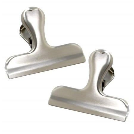 168 Stainless Steel Bag Clips 2 Piece
168 Stainless Steel Bag Clips 2 Piece