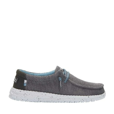 HEY DUDE Wally Unisex Child 8 130133217 Sharkskin