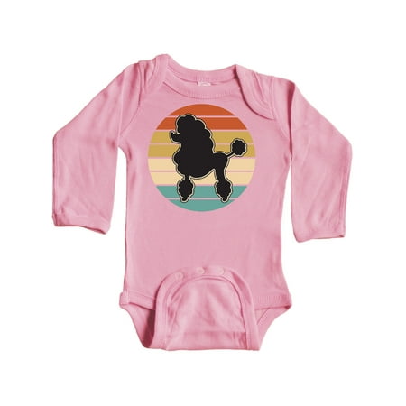 Inktastic Poodle Dog Vintage Silhouette Gift Baby Boy or Baby Girl Long Sleeve Bodysuit
Inktastic Poodle Dog Vintage Silhouette Gift Baby Boy or Baby Girl Long Sleeve Bodysuit