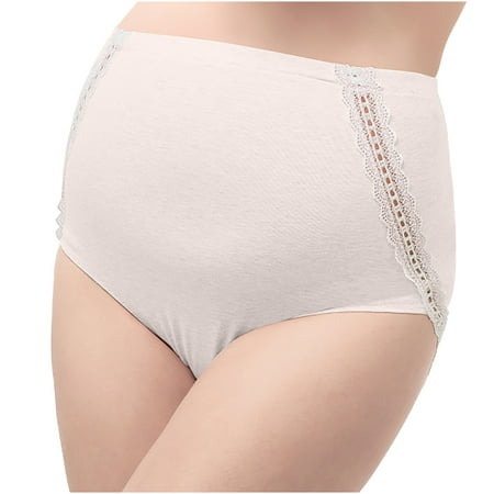 Odeerbi Clearance Womens Underwear Maternity Underwear High Waist Pregnant Adjustable Lace Panties L
Odeerbi Clearance Womens Underwear Maternity Underwear High Waist Pregnant Adjustable Lace Panties L