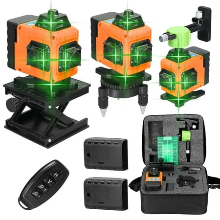 Multifunctional 16 Lines Level 3° Self-leveling Function Leveling Tool Omnidirectional Ground Wall Sticker Home Improvement Tools Set (EU Plug)
Multifunctional 16 Lines Level 3° Self-leveling Function Leveling Tool Omnidirectional Ground Wall Sticker Home Improvement Tools Set (EU Plug)
