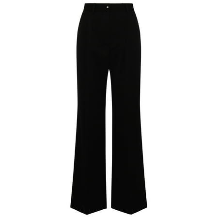 DOLCE & GABBANA Woman Pantalone In Misto Lana Nero
