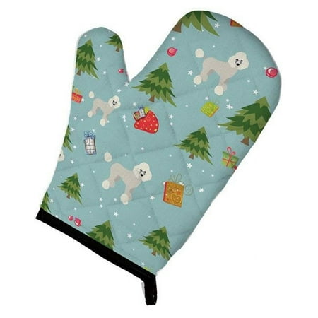 Christmas Poodle Oven Mitt