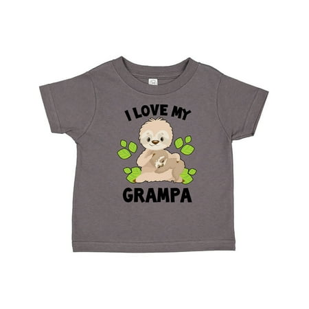 Inktastic Cute Sloth I Love My Grampa with Green Leaves Gift Toddler Boy or Toddler Girl T-Shirt
Inktastic Cute Sloth I Love My Grampa with Green Leaves Gift Toddler Boy or Toddler Girl T-Shirt