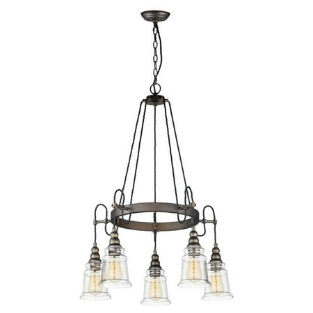 Maxim 21575HMOI 27 in. Revival 5 Light Oil Rubbed Bronze Chandelier Ceiling Light
Maxim 21575HMOI 27 in. Revival 5 Light Oil Rubbed Bronze Chandelier Ceiling Light