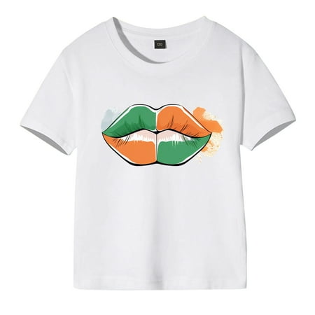 Toddler Girls Boys Irish Festival Summer Short Sleeve Lips Prints T Shirt Tops For Children Clothes Soft Shirts under 5 Girls Outfits Size 5 Womens Shelf Bra Camisoles Girl Undershirt Girl Shirt 2t
Toddler Girls Boys Irish Festival Summer Short Sleeve Lips Prints T Shirt Tops For Children Clothes Soft Shirts under 5 Girls Outfits Size 5 Womens Shelf Bra Camisoles Girl Undershirt Girl Shirt 2t