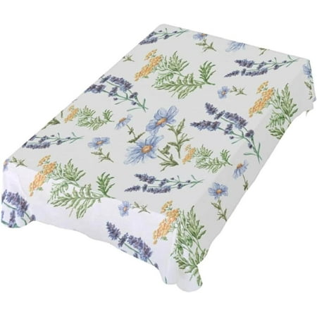 Hyjoy Outdoor & Indoor Rectangle Tablecloth Pretty Lavender Dinner Table Cover for Patio Picnic Holiday Party 60x90In
Hyjoy Outdoor & Indoor Rectangle Tablecloth Pretty Lavender Dinner Table Cover for Patio Picnic Holiday Party 60x90In