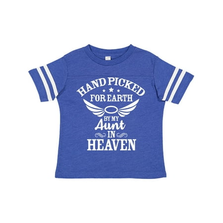 Inktastic Handpicked for Earth By My Aunt in Heaven with Angel Wings Gift Toddler Boy or Toddler Girl T-Shirt
Inktastic Handpicked for Earth By My Aunt in Heaven with Angel Wings Gift Toddler Boy or Toddler Girl T-Shirt