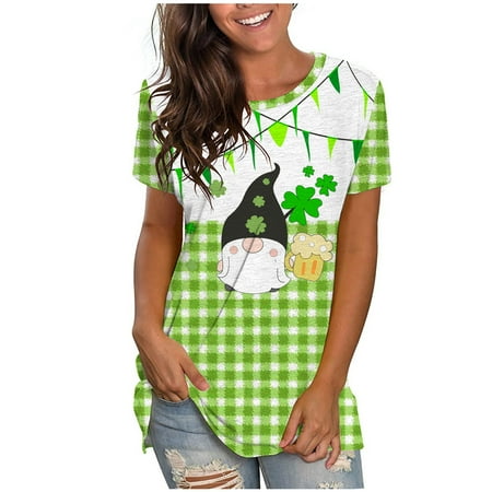 Mrat Cute Tops For Women Short Sleeve V-Neck Blouses & Shirts Ladies Casual Round-Neck Printed T-Shirt Tops Blouse Scrub Tops Female
Mrat Cute Tops For Women Short Sleeve V-Neck Blouses & Shirts Ladies Casual Round-Neck Printed T-Shirt Tops Blouse Scrub Tops Female