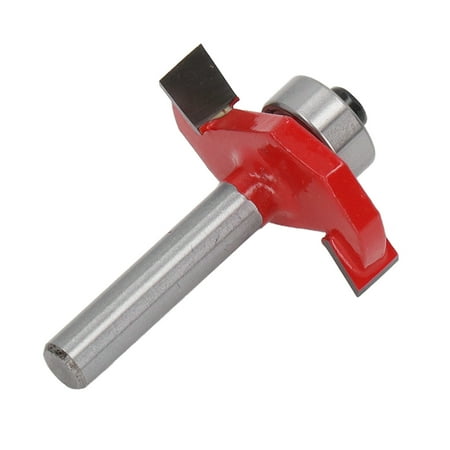 Woodworking T Shaped Router Bit Depth Woodworking Cutter High Hardness PTFE Coating 1/4in Shank For Slotting 1/4 X 1/4 1/4 X 5/16
Woodworking T Shaped Router Bit Depth Woodworking Cutter High Hardness PTFE Coating 1/4in Shank For Slotting 1/4 X 1/4 1/4 X 5/16