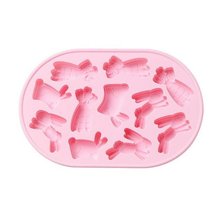 Baking Tool Holiday Decoration Soap Mould Chocolate Cake Mold Easter Day 11 Cavities Easter Rabbit Silicone Mold PINK
Baking Tool Holiday Decoration Soap Mould Chocolate Cake Mold Easter Day 11 Cavities Easter Rabbit Silicone Mold PINK