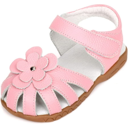 Girls Genuine Leather Soft Closed Toe Princess Flat Shoes Summer Sandals(Toddler/Little Kid)
Girls Genuine Leather Soft Closed Toe Princess Flat Shoes Summer Sandals(Toddler/Little Kid)