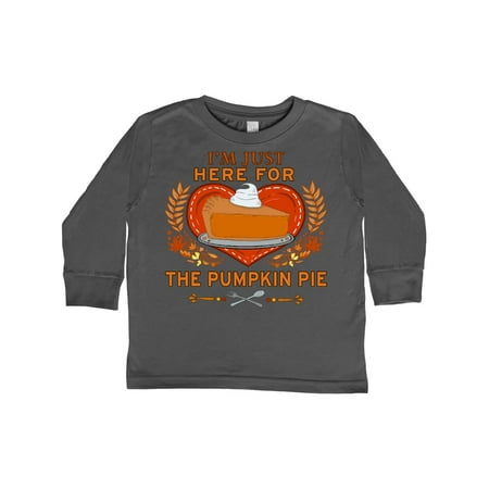 Inktastic I m Just Here for The Pumpkin Pie with Heart and Leaves Gift Toddler Boy or Toddler Girl Long Sleeve T-Shirt
Inktastic I m Just Here for The Pumpkin Pie with Heart and Leaves Gift Toddler Boy or Toddler Girl Long Sleeve T-Shirt