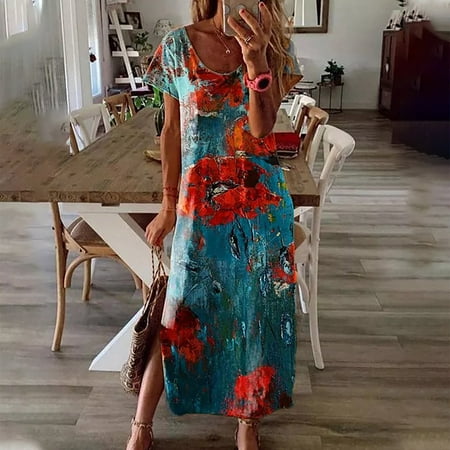 jsaierl Dresses for Women 2022 Short Sleeve Print V Neck Dress Flower Plus Size Dresses Cocktail Dresses for Women Wedding Guest
jsaierl Dresses for Women 2022 Short Sleeve Print V Neck Dress Flower Plus Size Dresses Cocktail Dresses for Women Wedding Guest