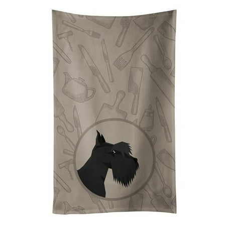Scottish Terrier in the Kitchen Kitchen Towel