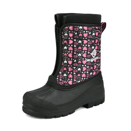 Dream Pairs Boys Girls Kids Warm Waterproof Snow Boots Winter Outdoor Snow Boots KSTAR BLACK/PINK Size 6
Dream Pairs Boys Girls Kids Warm Waterproof Snow Boots Winter Outdoor Snow Boots KSTAR BLACK/PINK Size 6