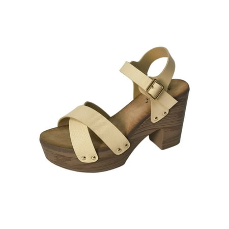 Woobling Ladies Casual Shoes Platform Dress Sandal Wide Width Heeled Sandals Party Summer Shoe Fashion Chunky Heels Open Toe Lightweight Apricot 5
Woobling Ladies Casual Shoes Platform Dress Sandal Wide Width Heeled Sandals Party Summer Shoe Fashion Chunky Heels Open Toe Lightweight Apricot 5