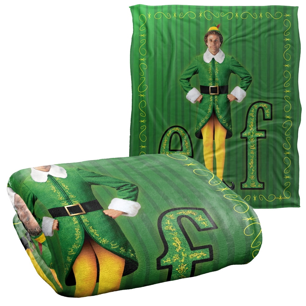 Elf Buddy The Elf Logo Silky Touch Super Soft Throw Blanket X