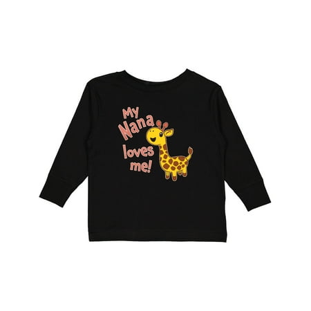 Inktastic My Nana Loves Me- Cute Giraffe Gift Toddler Boy or Toddler Girl Long Sleeve T-Shirt
Inktastic My Nana Loves Me- Cute Giraffe Gift Toddler Boy or Toddler Girl Long Sleeve T-Shirt