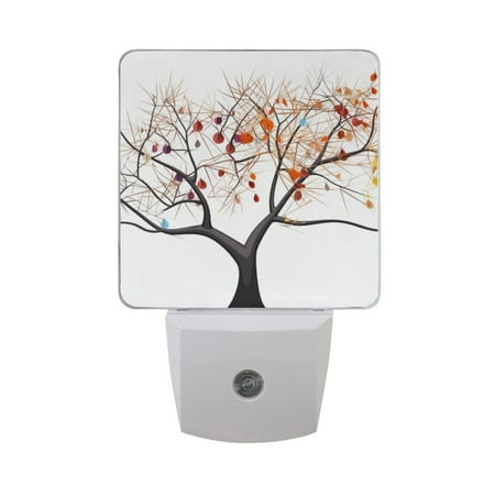 Tree Night Light LED Dusk to Dawn Auto Sensor Night Lamp Plug-in Nightlight for Bedroom Hallway Kitchen 2 PCs
Tree Night Light LED Dusk to Dawn Auto Sensor Night Lamp Plug-in Nightlight for Bedroom Hallway Kitchen 2 PCs