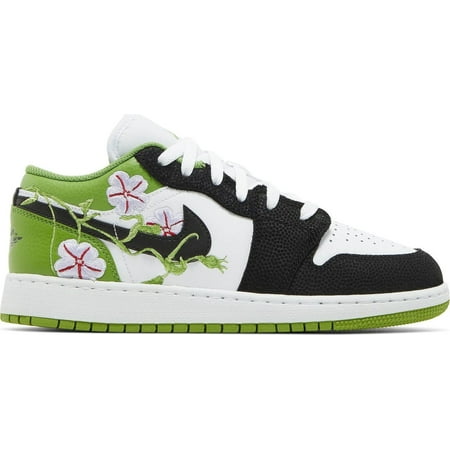 Big Kid s Jordan 1 Low SE Floral Vines White/Black-Altitude Green (DQ8389 100) - 4.5
Big Kid s Jordan 1 Low SE Floral Vines White/Black-Altitude Green (DQ8389 100) - 4.5