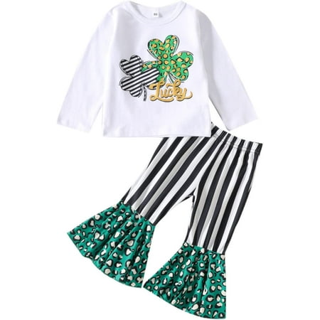 QWZNDZGR Tracksuits Set for Toddler St. Patricks Day Kids Infant Baby Girls Long Sleeve Cartoon Tops (White 18-24 Months)
QWZNDZGR Tracksuits Set for Toddler St. Patricks Day Kids Infant Baby Girls Long Sleeve Cartoon Tops (White 18-24 Months)