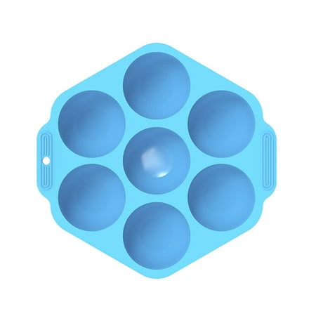 Baking Mold Hexagon 7 Grids Cake Mould Silicone Non-stick Chocolate Cooking Mold Blue
Baking Mold Hexagon 7 Grids Cake Mould Silicone Non-stick Chocolate Cooking Mold Blue