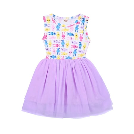 Seyurigaoka Kids Girls Cartoon Rabbit Print Round Collar Sleeveless One-Piece Sundress
Seyurigaoka Kids Girls Cartoon Rabbit Print Round Collar Sleeveless One-Piece Sundress