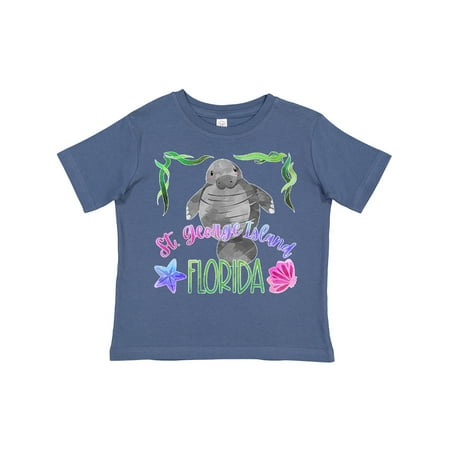 Inktastic St. George Island Florida Cute Swimming Manatee Gift Toddler Boy or Toddler Girl T-Shirt
Inktastic St. George Island Florida Cute Swimming Manatee Gift Toddler Boy or Toddler Girl T-Shirt